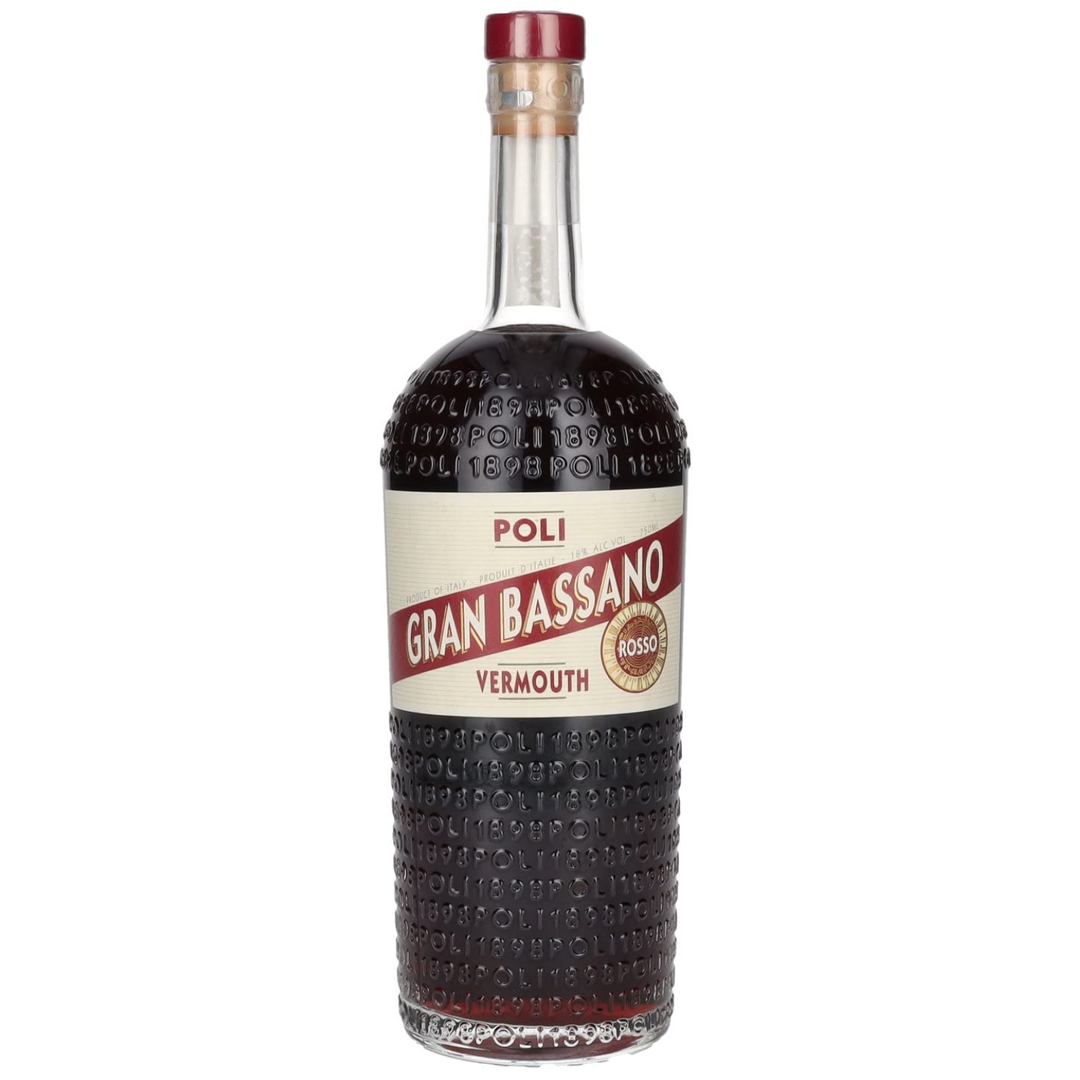 Jacopo Poli Gran Bassano Rosso Vermouth Wermut Rot Italien (1 x 0,7l)