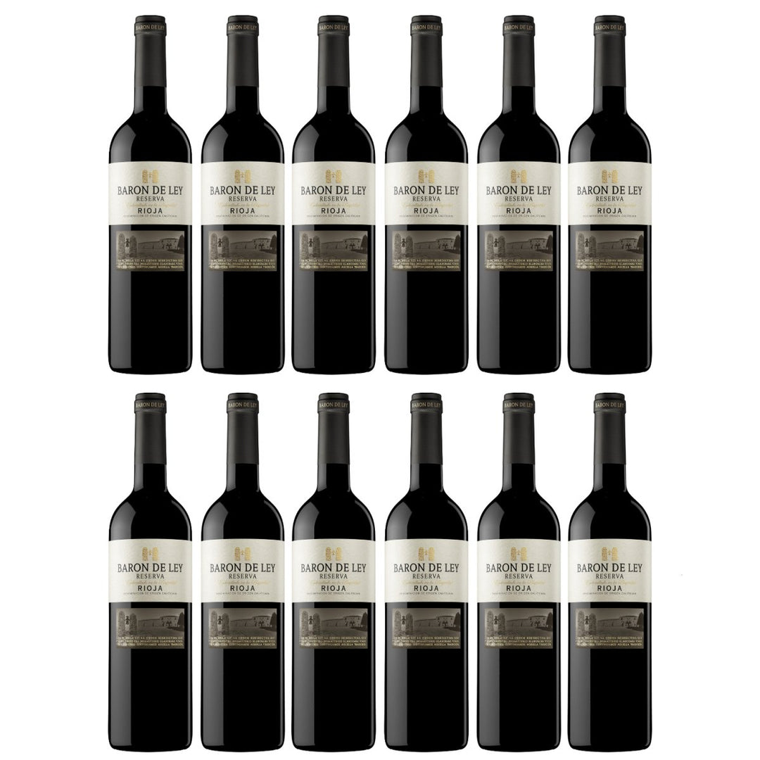 Barón de Ley Reserva Rotwein Trocken Spanien (12 x 0,75l) - Versanel - 