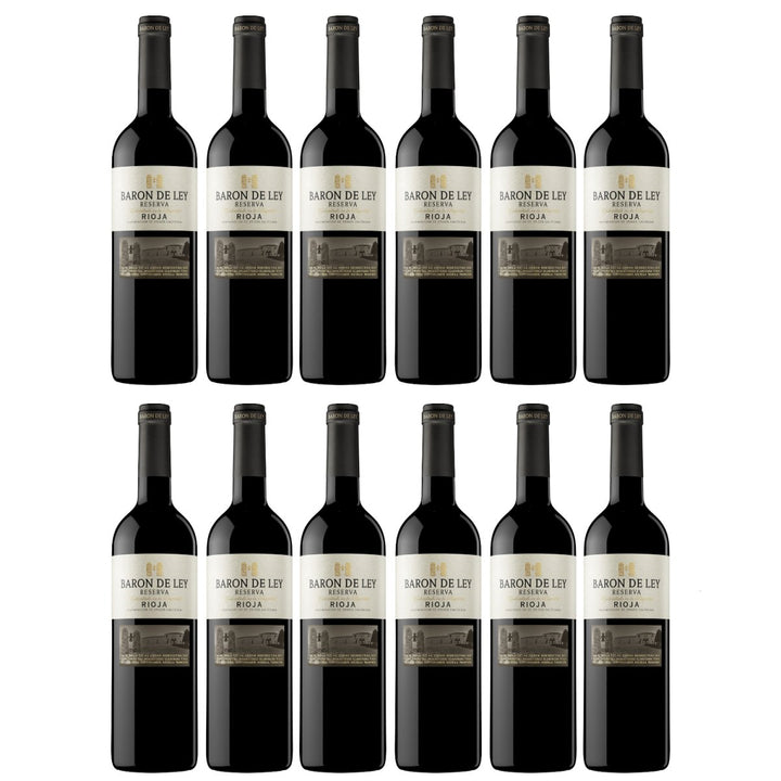 Barón de Ley Reserva Rotwein Trocken Spanien (12 x 0,75l) - Versanel - 