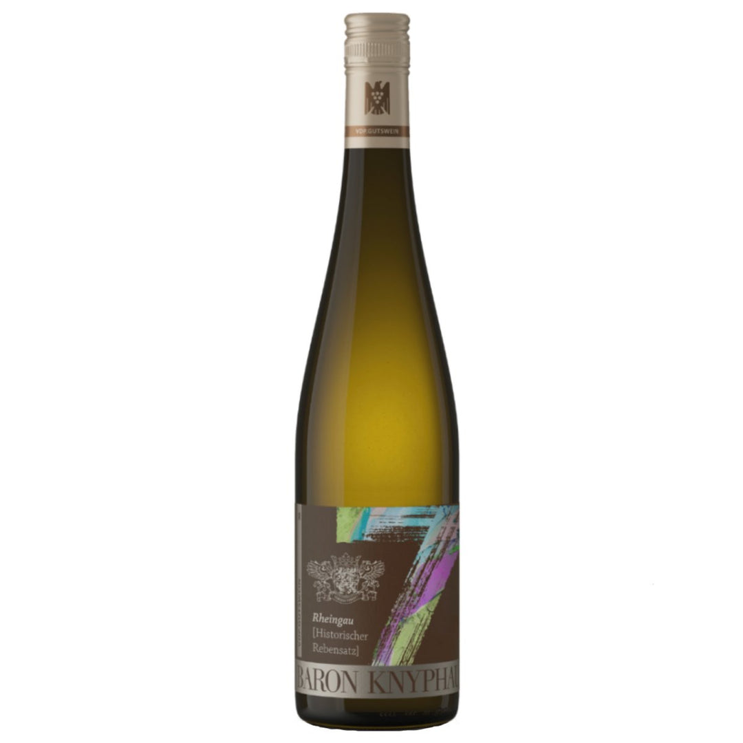 Baron Knyphausen Sieben Historischer Rebensatz VDP.GUTSWEIN Weisswein Trocken Rheingau Deutschland (12 x 0,75l) - Versanel - Wein
