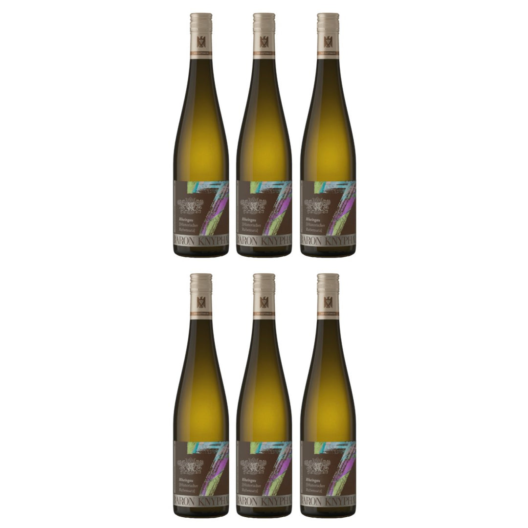 Baron Knyphausen Sieben Historischer Rebensatz VDP.GUTSWEIN Weisswein Trocken Rheingau Deutschland (6 x 0,75l) - Versanel - Wein