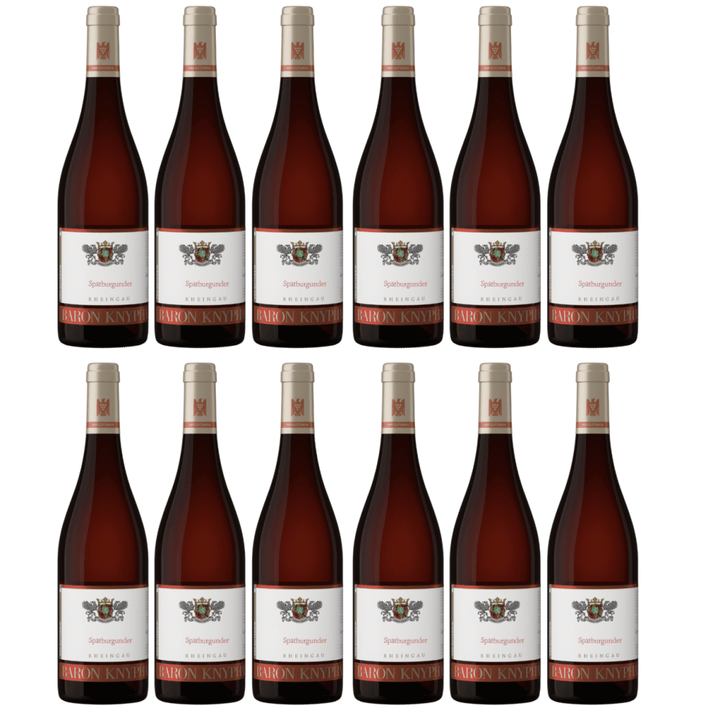 Baron Knyphausen Spätburgunder VDP.GUTSWEIN Rotwein Trocken Rheingau Deutschland (12 x 0,75l) - Versanel - Wein