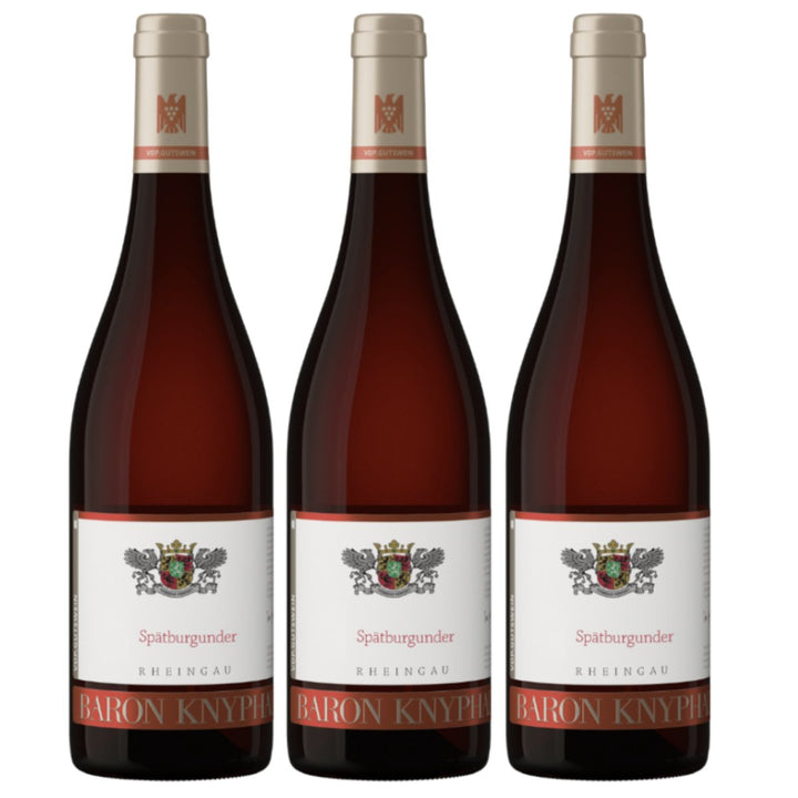 Baron Knyphausen Spätburgunder VDP.GUTSWEIN Rotwein Trocken Rheingau Deutschland (3 x 0,75l) - Versanel - Wein