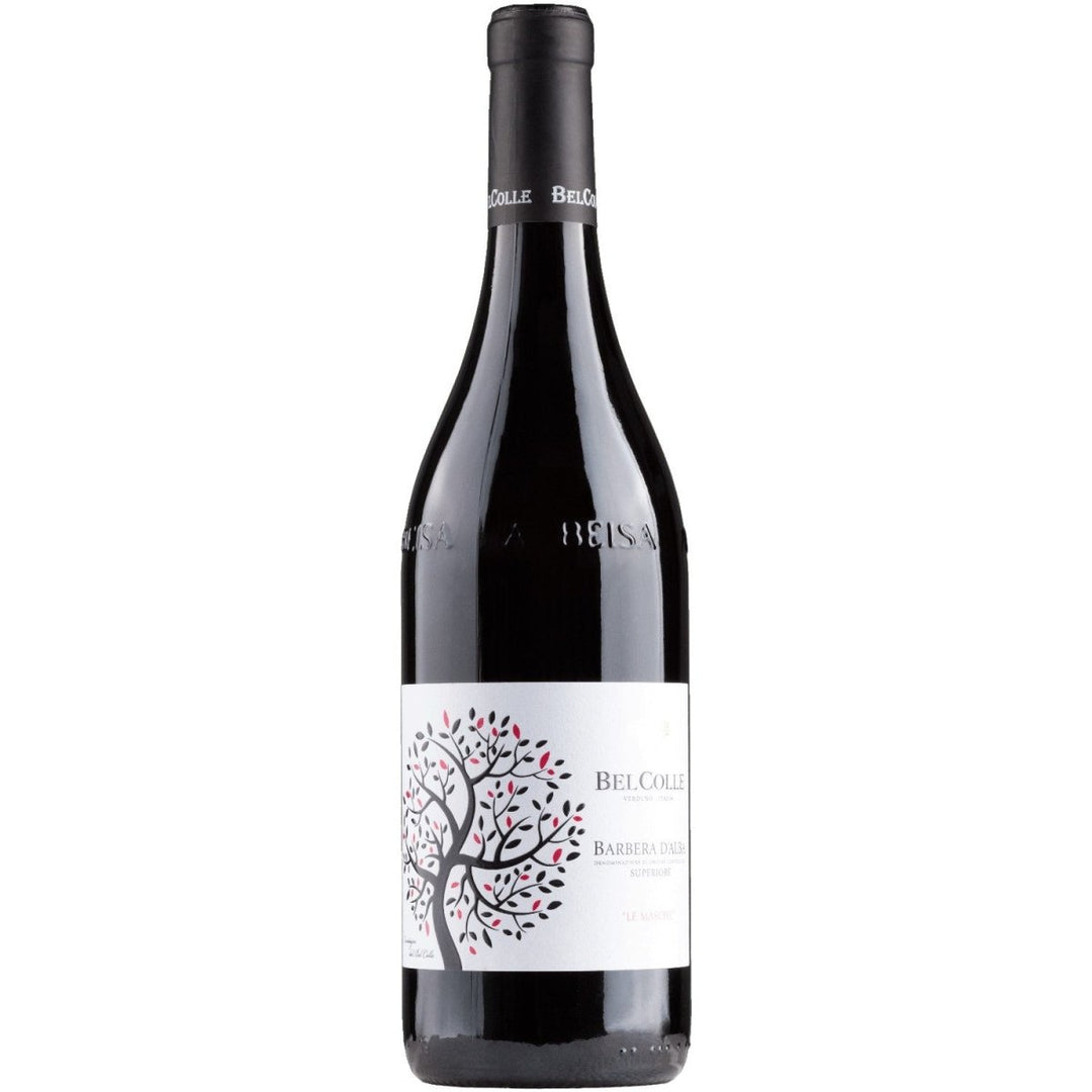 Bel Colle Barbera d'Alba Le Masche Barrique Superiore DOC Rotwein Wein Trocken Piemont Italien (12 x 0,75l) - Versanel - 