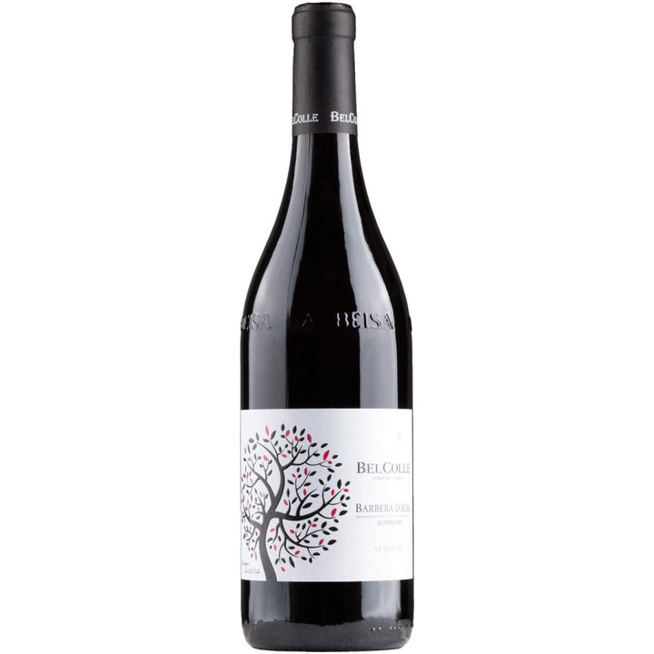 Bel Colle Barbera d'Alba Le Masche Barrique Superiore DOC Rotwein Wein Trocken Piemont Italien (12 x 0,75l) - Versanel - 
