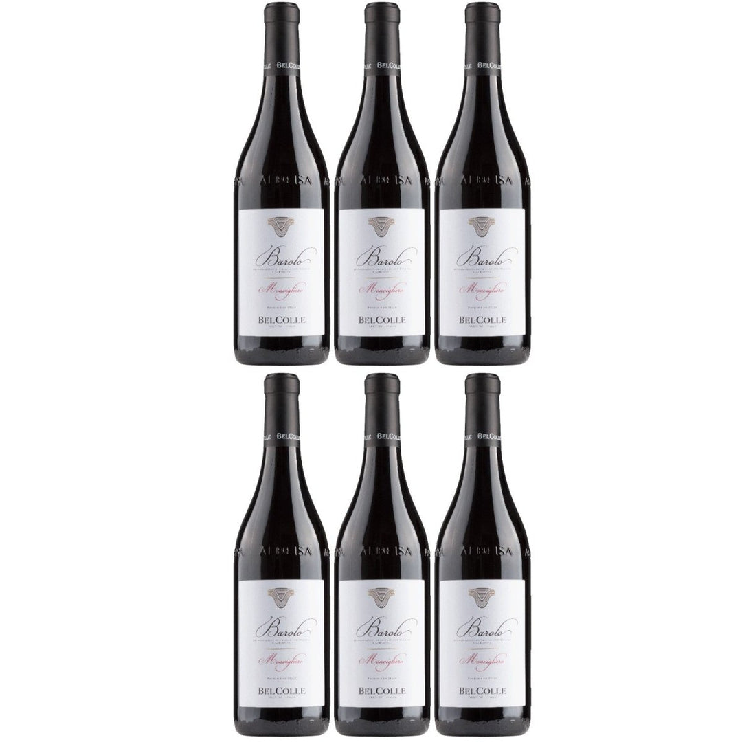 Bel Colle Barolo Monvigliero Rotwein Wein Trocken Piemont Italien (6 x 0,75l) - Versanel - 
