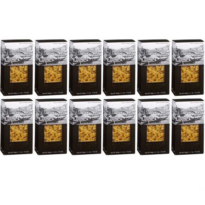 Bella Italia Farfalle Schmetterlingsnudeln Italien (12 x 500g) - Versanel - 