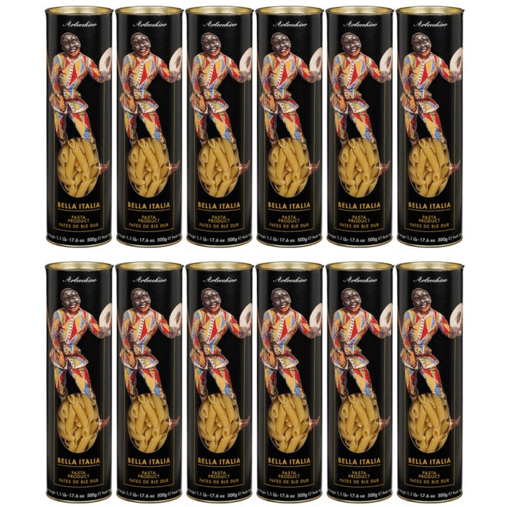 Bella Italia Penne rigate Edition Arlecchino Italien (12 x 500g) - Versanel - 