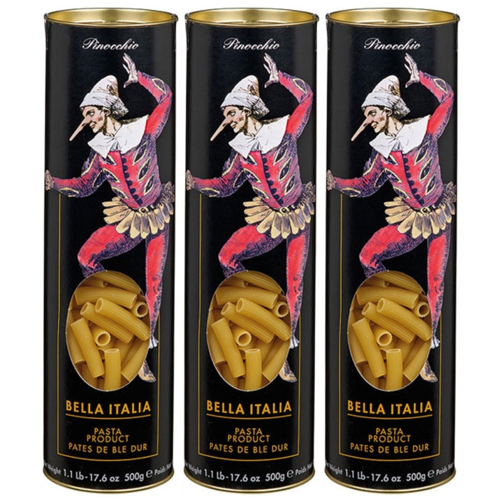 Bella Italia Rigatoni Edition Pinocchio Italien (3 x 500g) - Versanel - 