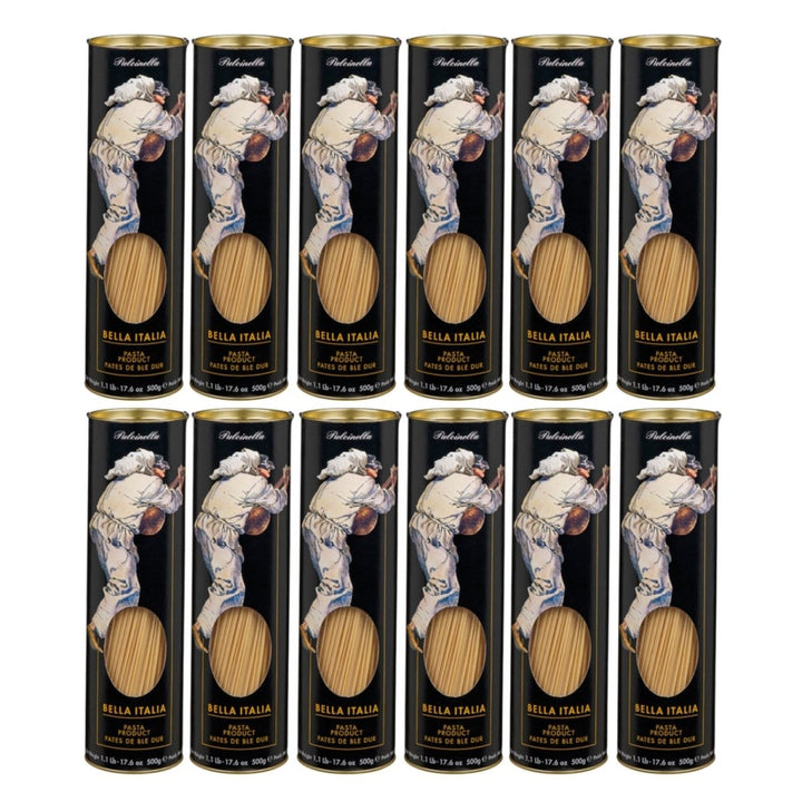 Bella Italia Spaghetti Edition Pulcinella Italien (12 x 500g) - Versanel - 