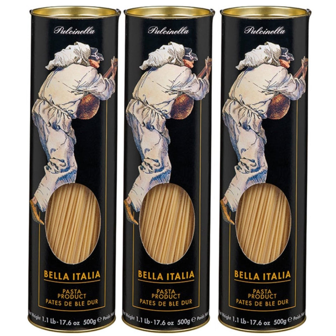 Bella Italia Spaghetti Edition Pulcinella Italien (3 x 500g) - Versanel - 
