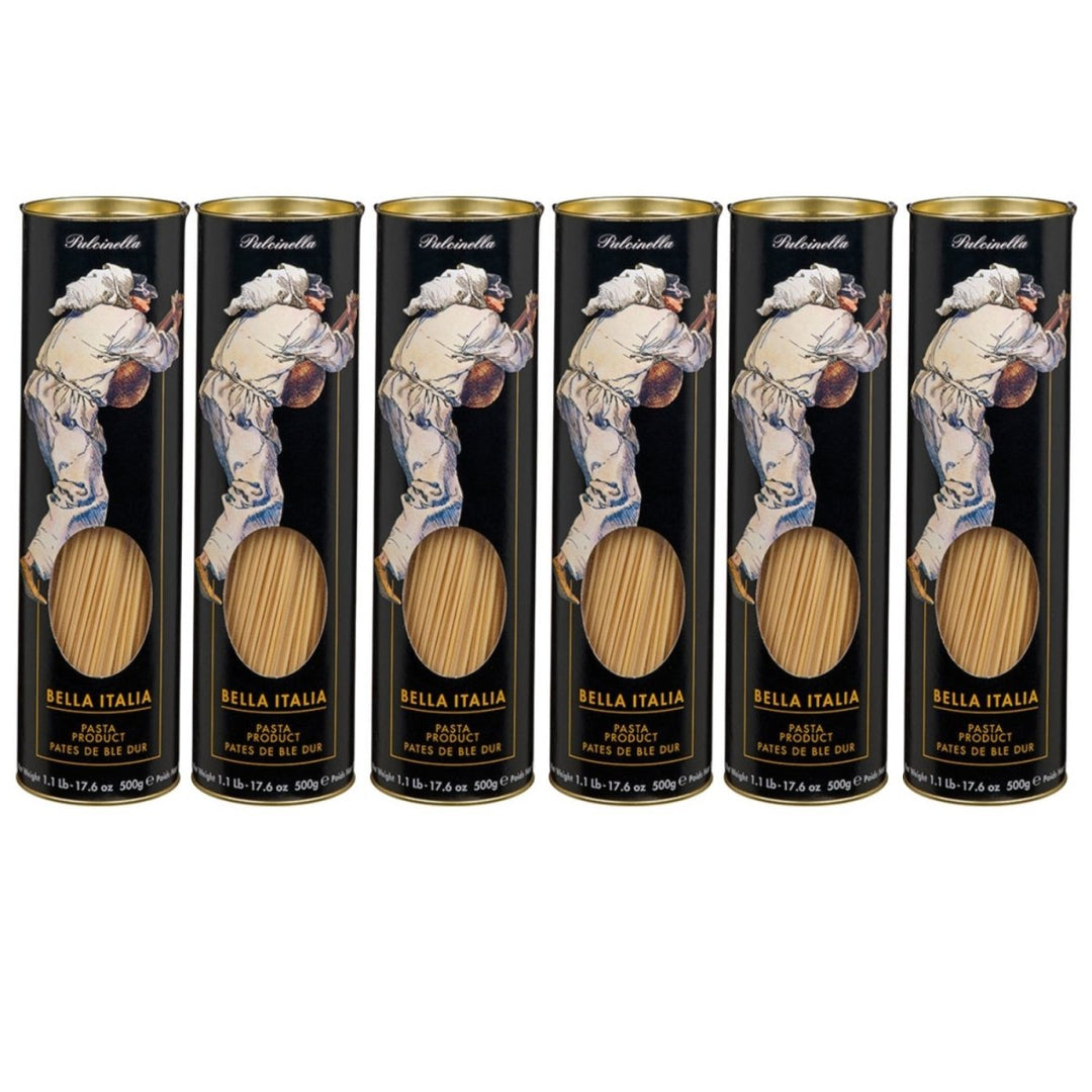 Bella Italia Spaghetti Edition Pulcinella Italien (6 x 500g) - Versanel - 