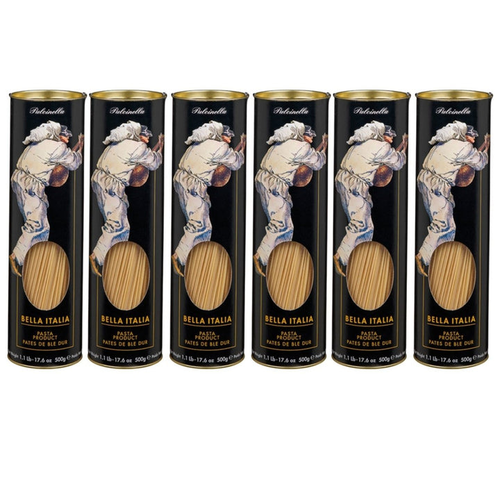 Bella Italia Spaghetti Edition Pulcinella Italien (6 x 500g) - Versanel - 