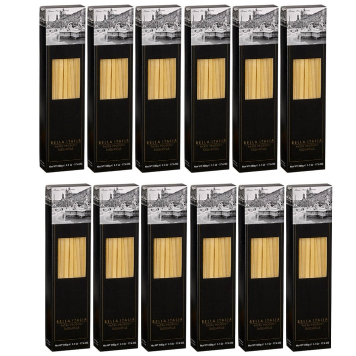 Bella Italia Tagliatelle feinste Bandnudeln Italien (12 x 500g) - Versanel - 