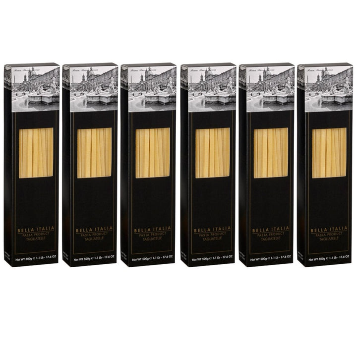 Bella Italia Tagliatelle feinste Bandnudeln Italien (6 x 500g) - Versanel - 
