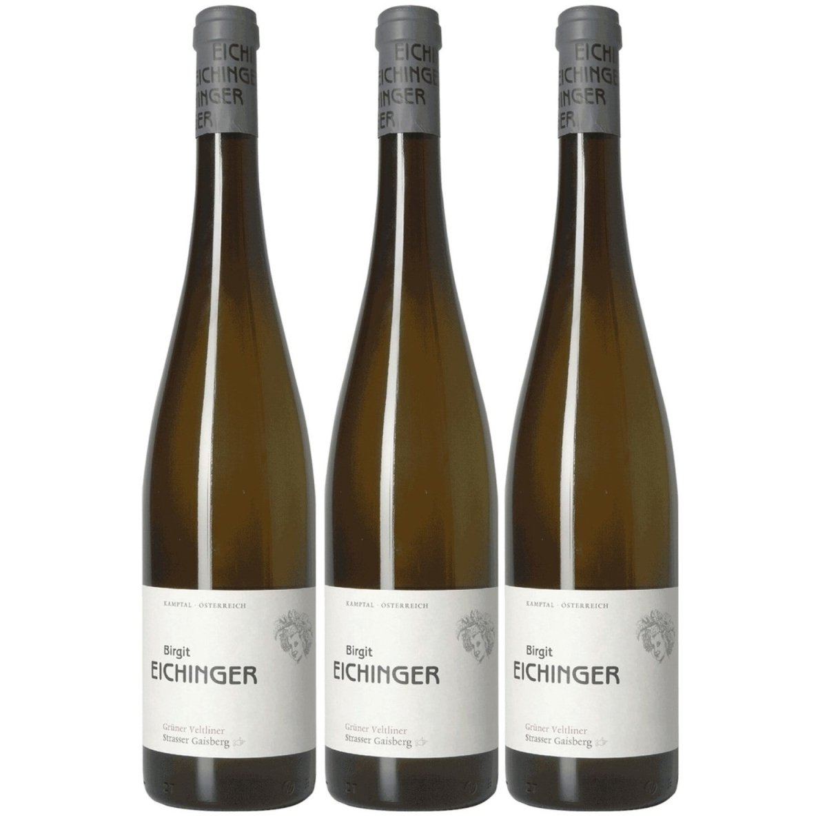 Birgit Eichinger Grüner Veltliner Gaisberg Erste Lage Kamptal Weißwein veganer Wein trocken DAC (3 x 0.75l) - Versanel - 