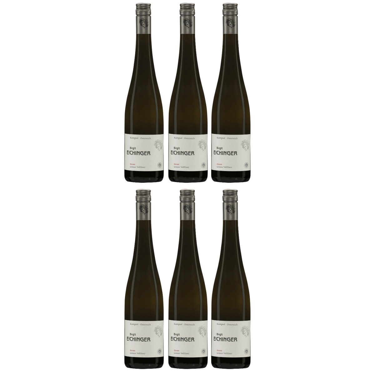 Birgit Eichinger Grüner Veltliner Strass Kamptal DAC Weißwein Wein trocken Österreich (6 x 0.75l) - Versanel - Wein