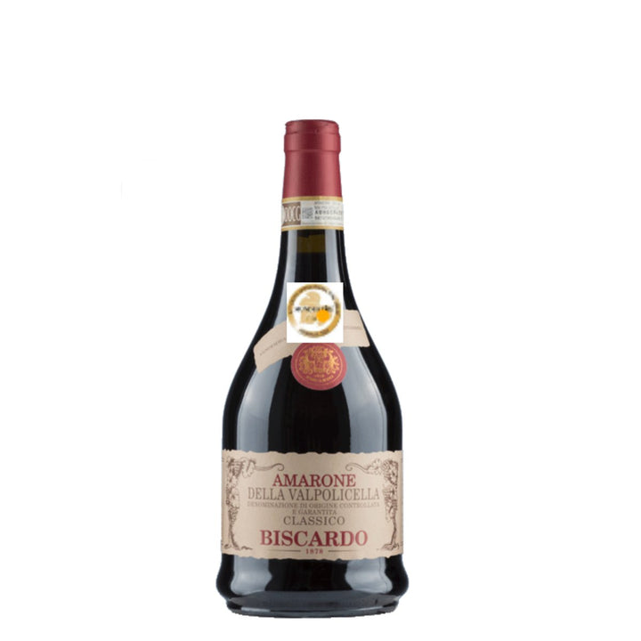 Biscardo Amarone della Valpolicella Veneto trocken Rotwein Rot Trocken Italien (12 x 0,75l) - Versanel - 