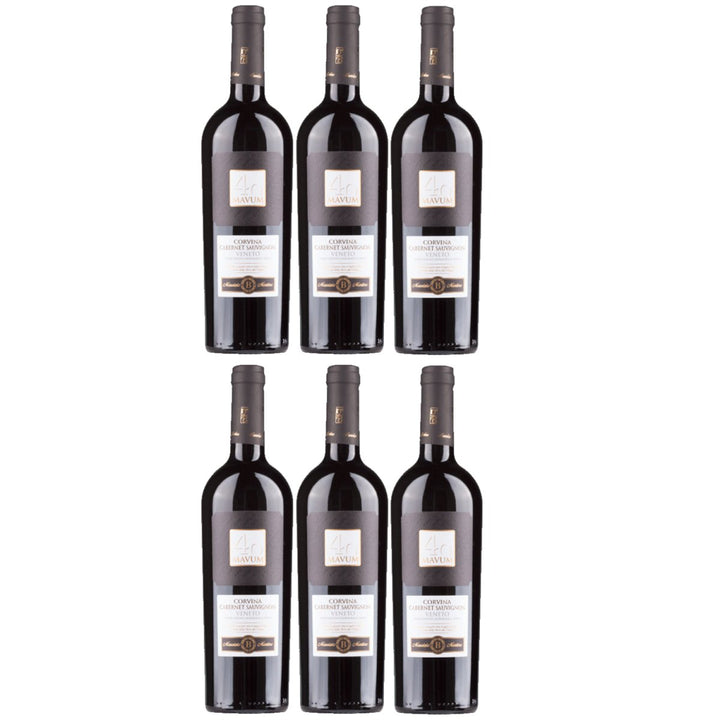 Biscardo Mavum Corvina Cabernet trocken Rotwein Rot Trocken Italien (6 x 0,75l) - Versanel - 