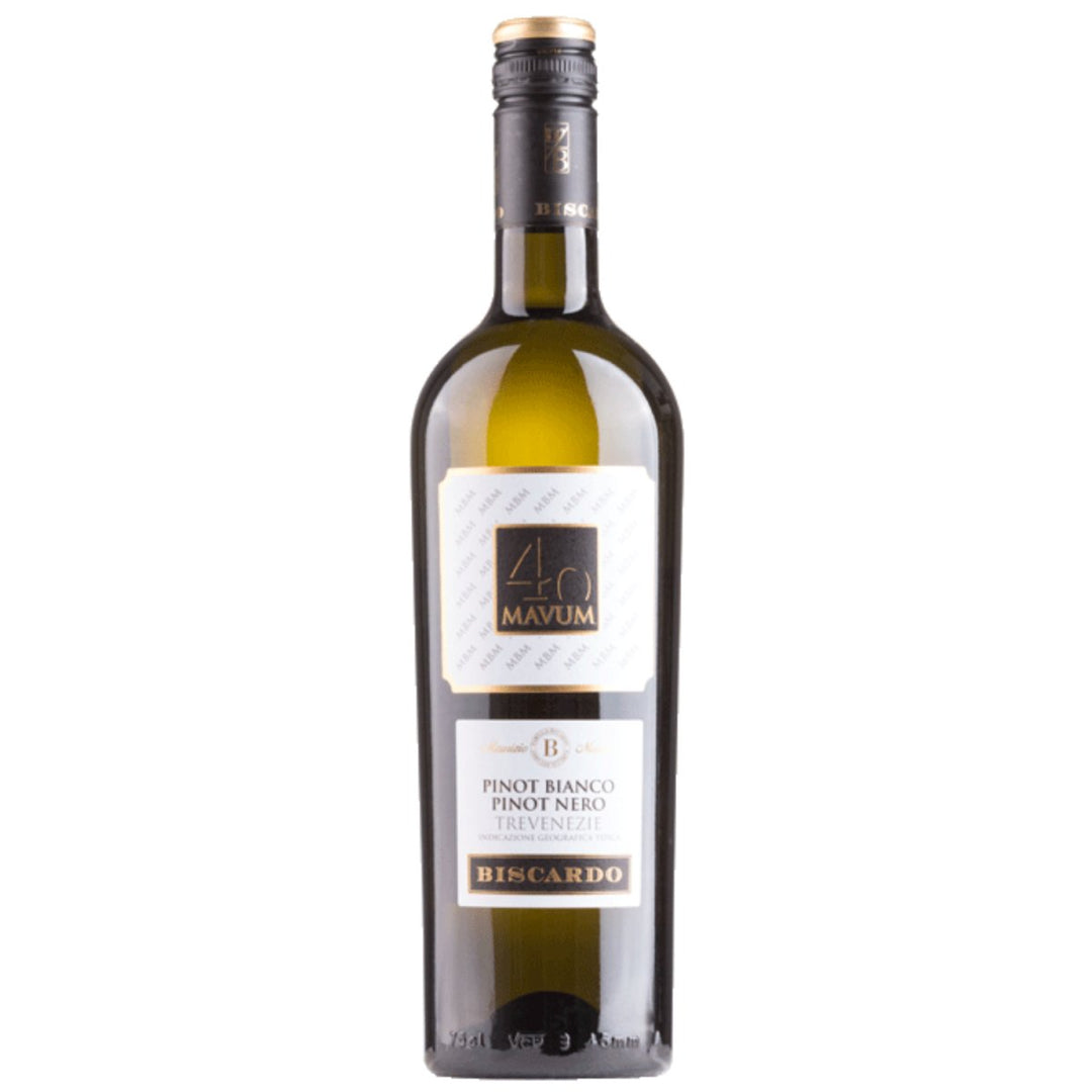 Biscardo Mavum Pinot Bianco Pinot Nero Weisswein Wein Trocken Weiß Italien (3 x 0,75l) - Versanel - 