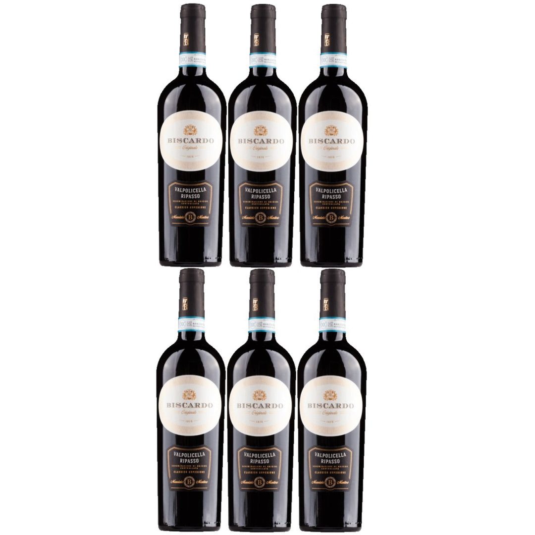 Biscardo Ripasso della Valpolicella Veneto Rotwein Rot Trocken Italien ( 6 x 0,75l) - Versanel - 