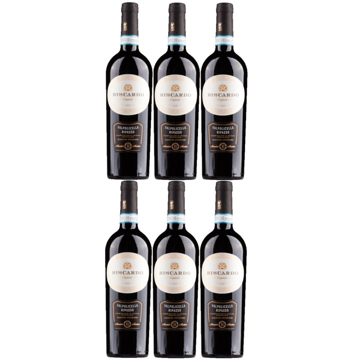 Biscardo Ripasso della Valpolicella Veneto Rotwein Rot Trocken Italien ( 6 x 0,75l) - Versanel - 