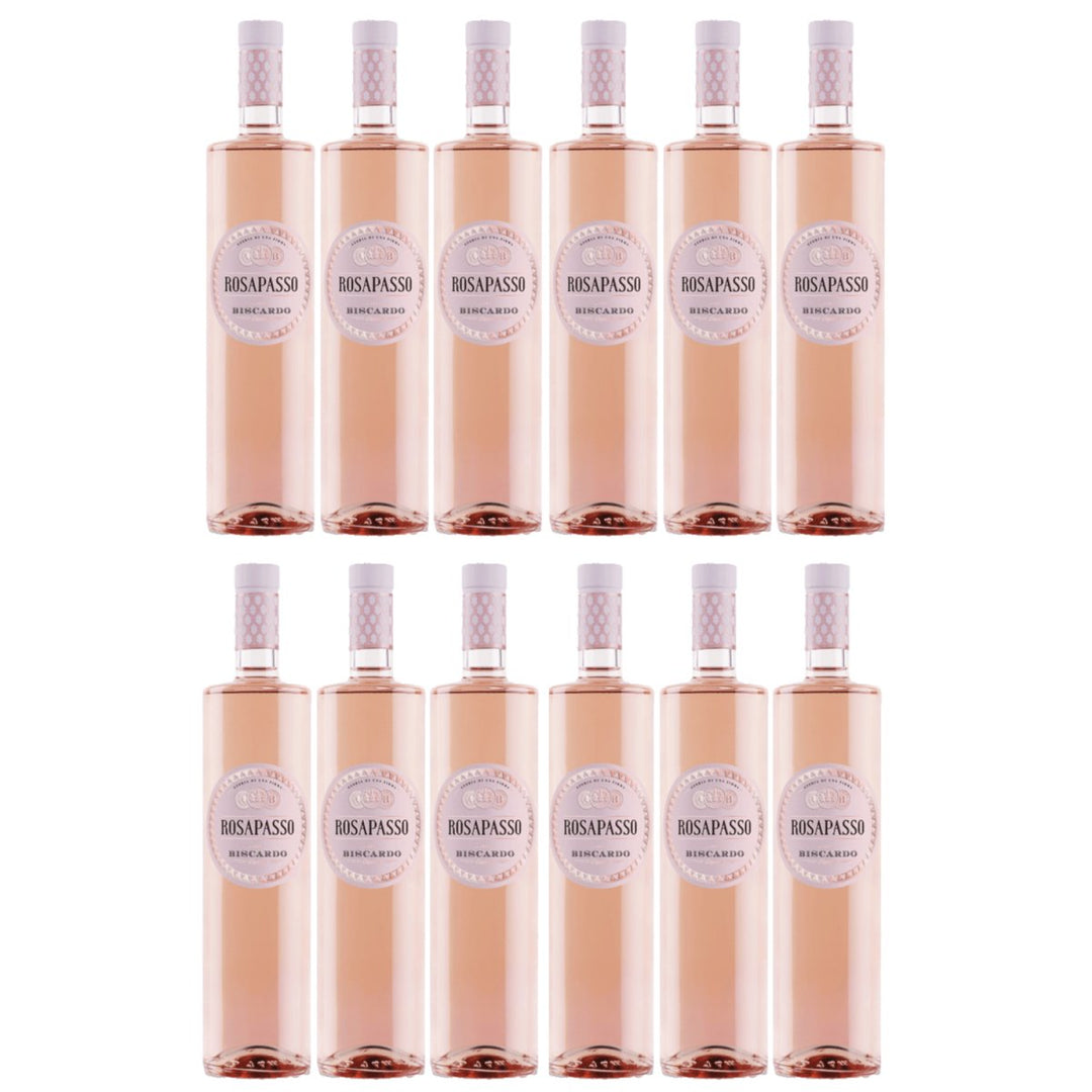 Biscardo Rosapasso Pinot Nero Spätburgunder Rosato IGT Veneto Italien (12 x 0,75l) - Versanel - 