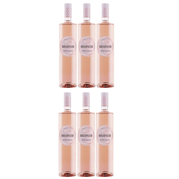Biscardo Rosapasso Pinot Nero Spätburgunder Rosato IGT Veneto Italien (6 x 0,75l) - Versanel - 
