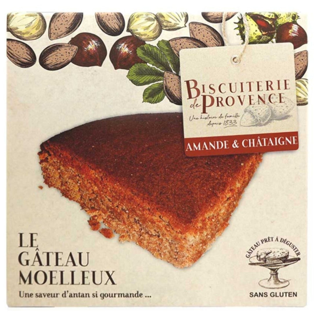 Biscuiterie de Provence Mandelkuchen mit Kastanien Kuchen Süßgebäck Glutenfrei Frankreich (6 x 240g) - Versanel - 
