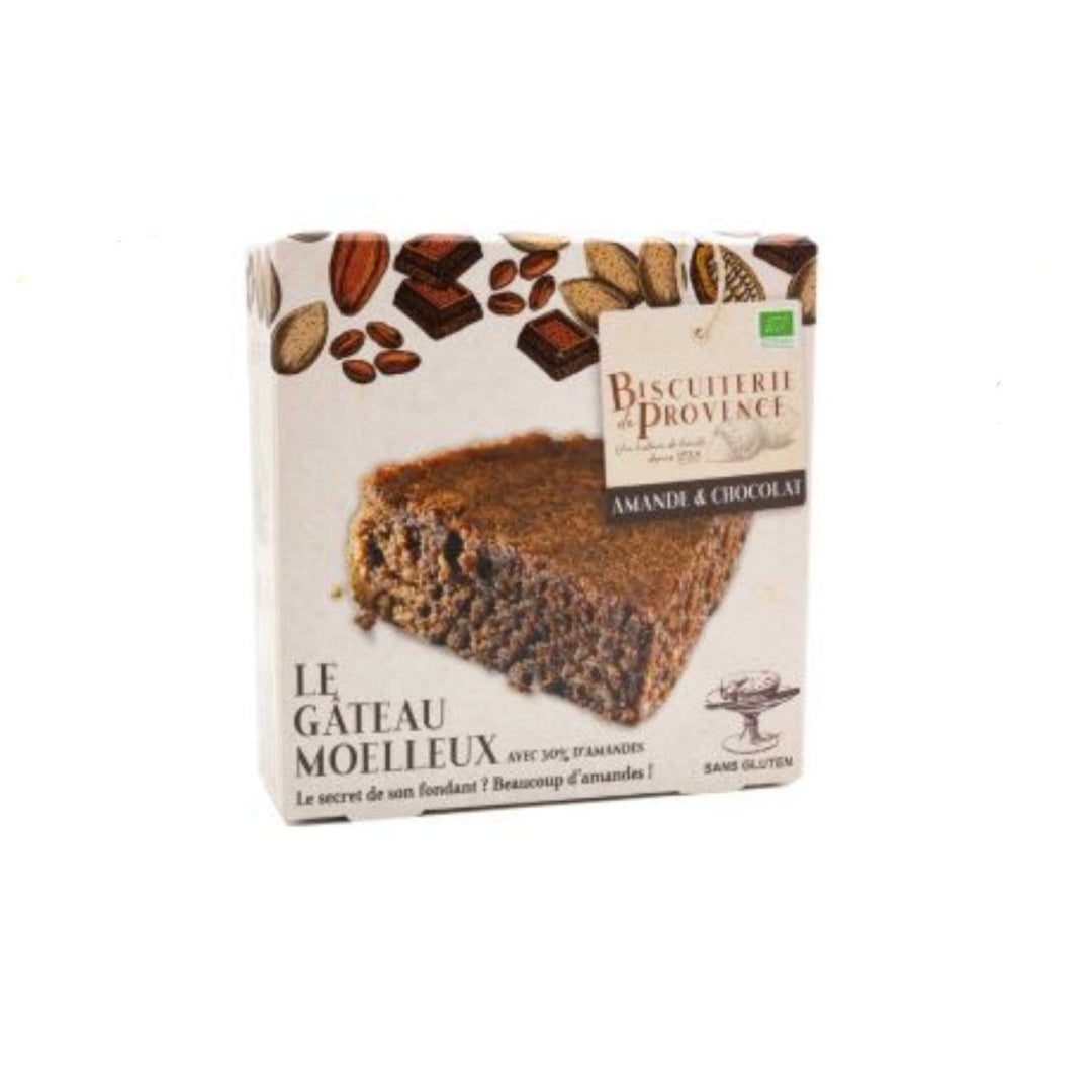 Biscuiterie de Provence Mandelkuchen mit Schokolade BIO Kuchen Süßgebäck Glutenfrei Frankreich (6 x 110g) - Versanel - 