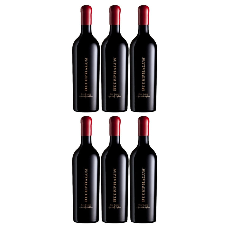 Black Stallion Estate Winery Bucephalus Rotwein Rot trocken USA (6 x 0.75 l) - Versanel -