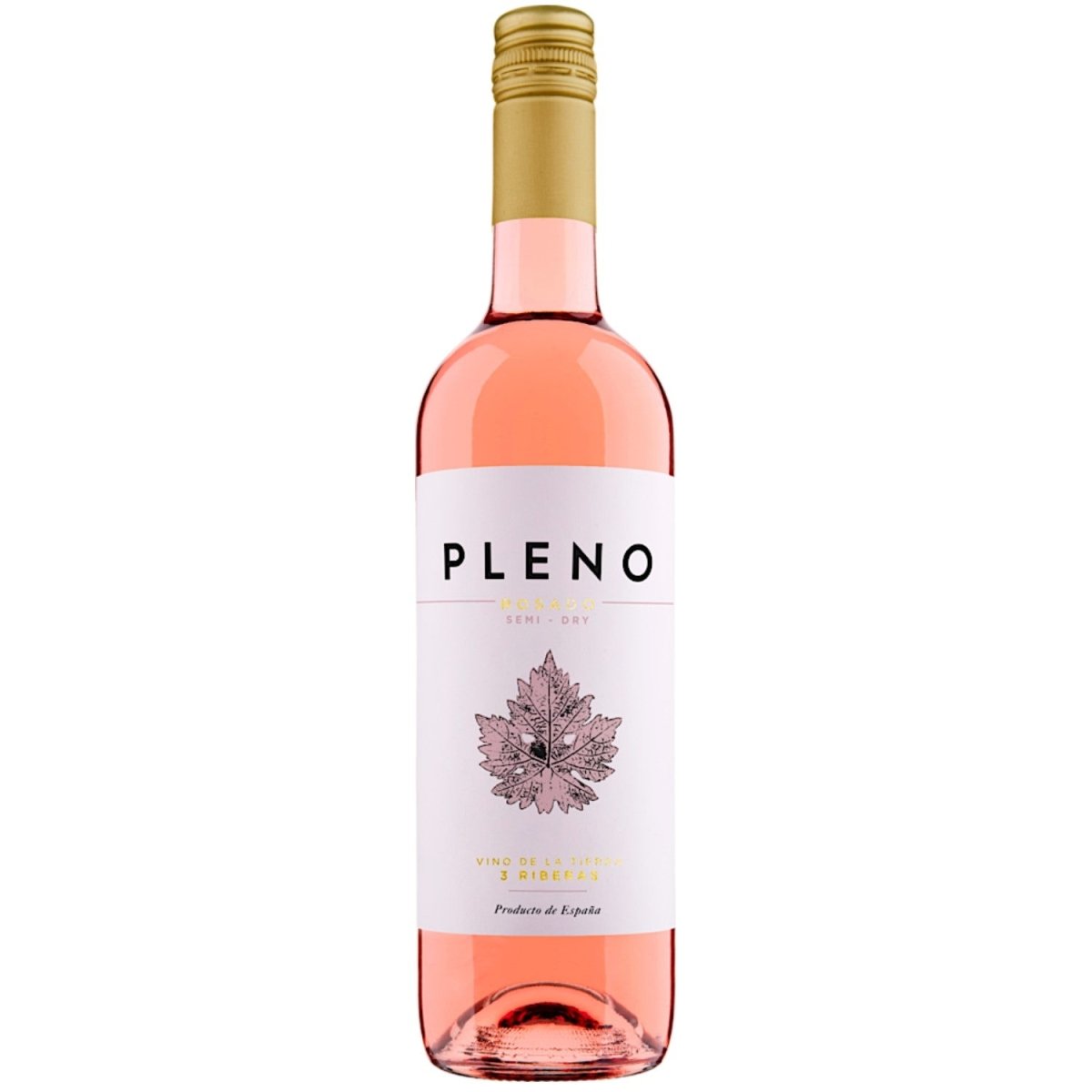 Bodegas Agronavarra Pleno Rosado Semi - Dry Halbtrocken Roséwein Vegan Spanien (12 x 0,75 l) - Versanel - 