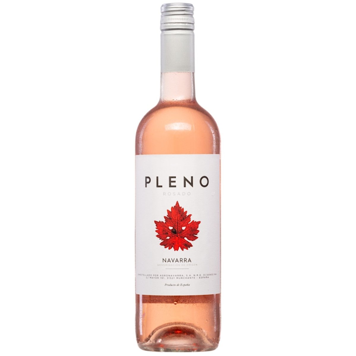 Bodegas Agronavarra Pleno Rosado Trocken Roséwein Vegan Spanien (12 x 0,75 l) - Versanel - 