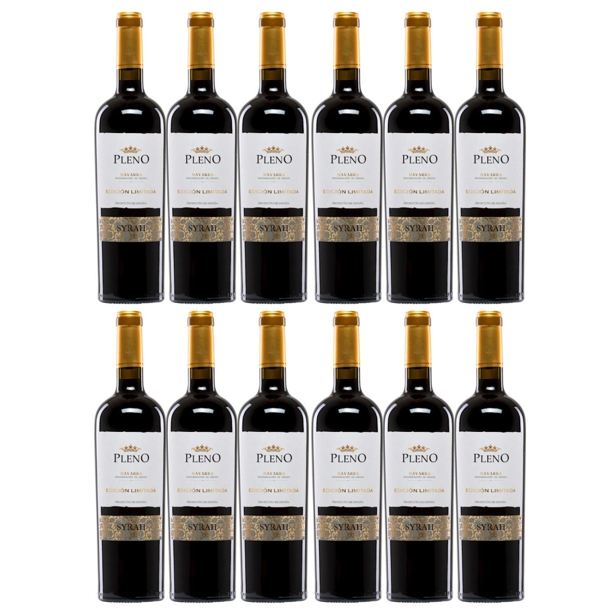 Bodegas Agronavarra Pleno Syrah Edición Limitada Trocken Rotwein Vegan Spanien (12 x 0,75 l) - Versanel - 