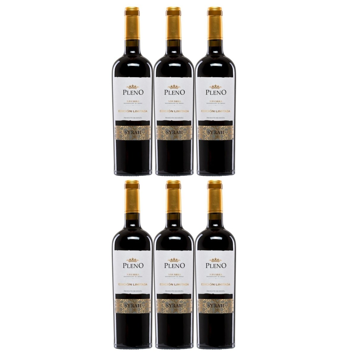 Bodegas Agronavarra Pleno Syrah Edición Limitada Trocken Rotwein Vegan Spanien (6 x 0,75 l) - Versanel - 