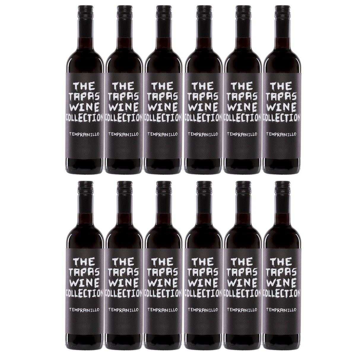 Bodegas Carchelo The Tapas Wine Collection Tempranillo Trocken Rotwein Spanien (12 x 0,75 l) - Versanel - 