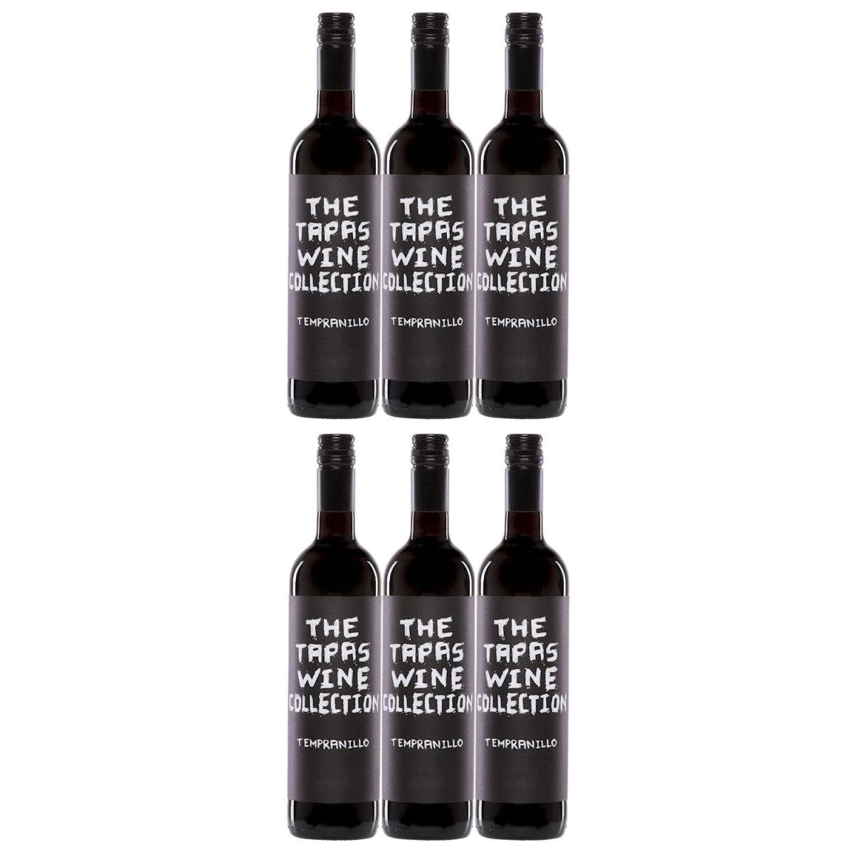 Bodegas Carchelo The Tapas Wine Collection Tempranillo Trocken Rotwein Spanien (6 x 0,75 l) - Versanel - 