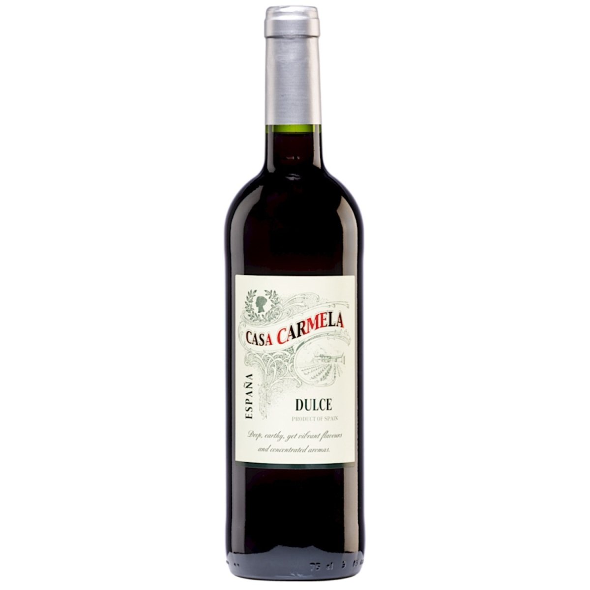 Bodegas Castaño Casa Carmela Dulce Tinto Lieblich Rotwein Vegan Spanien (12 x 0,75 l) - Versanel - 