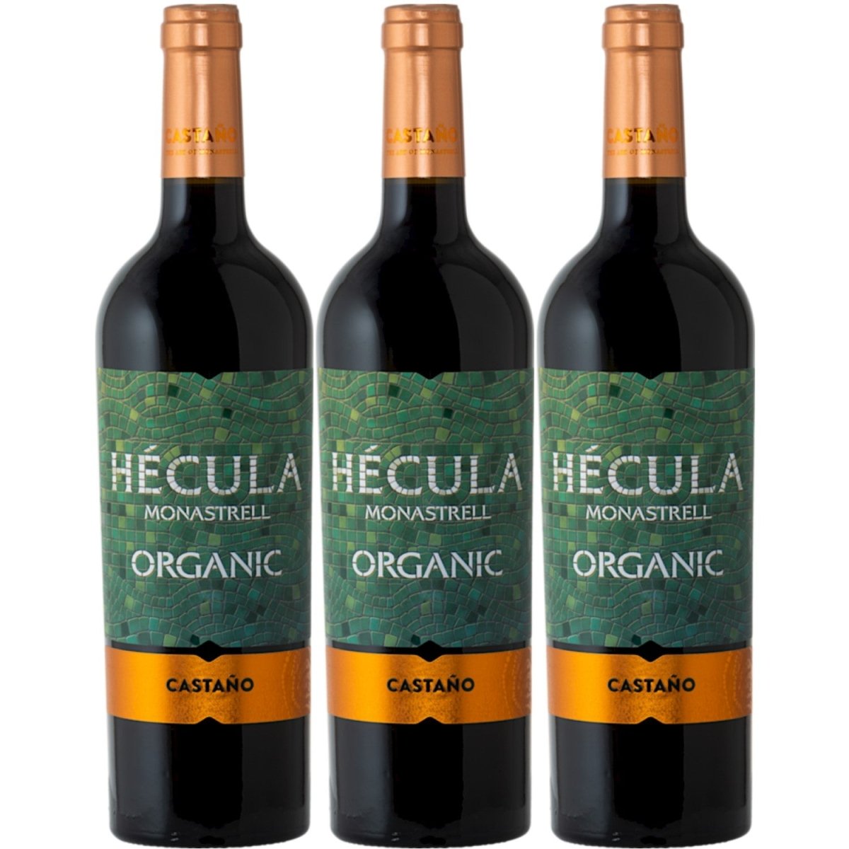 Bodegas Castaño Hécula Trocken Rotwein Bio Vegan Spanien (3 x 0,75 l) - Versanel - 