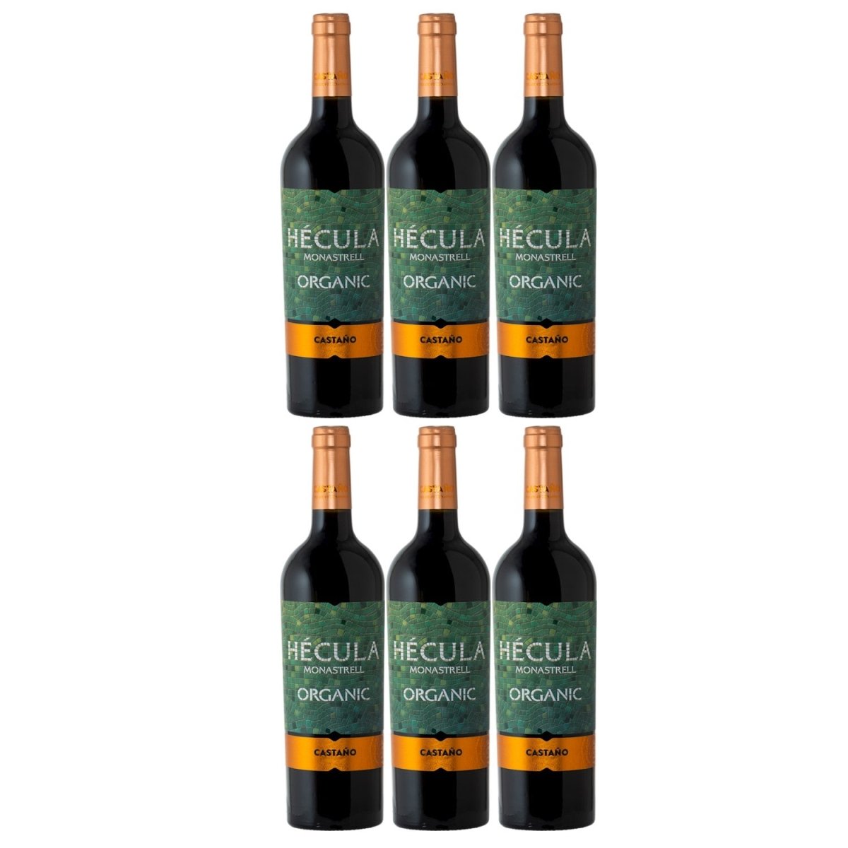 Bodegas Castaño Hécula Trocken Rotwein Bio Vegan Spanien (6 x 0,75 l) - Versanel - 