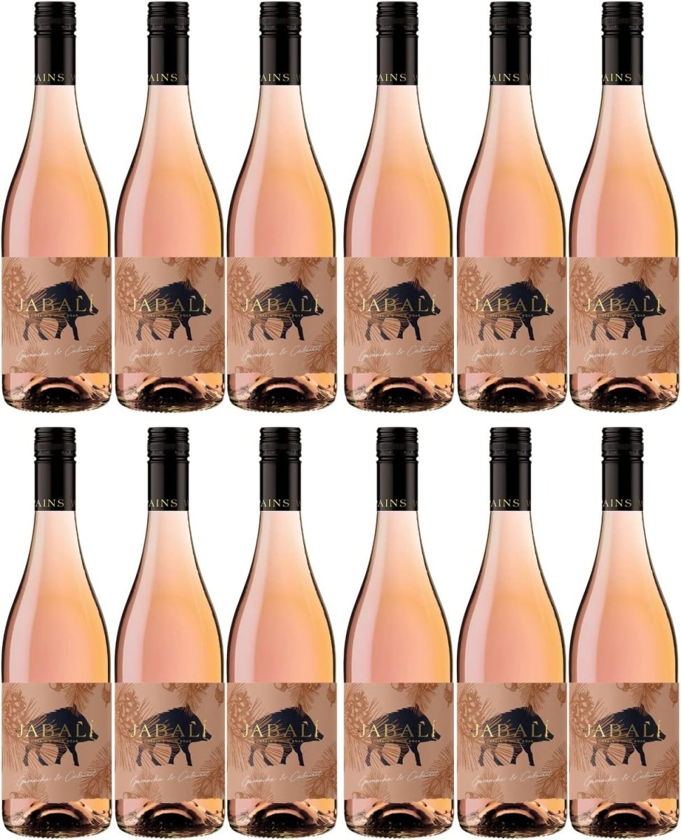 Bodegas Paniza Jabali Garnacha Cabernet Rosado Roséwein Wein halbtrocken Spanien (12 x 0.75l) - Versanel - 