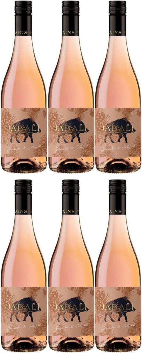 Bodegas Paniza Jabali Garnacha Cabernet Rosado Roséwein Wein halbtrocken Spanien (6 x 0.75l) - Versanel - 