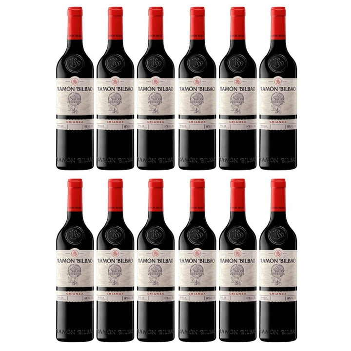 Bodegas Ramón Bilbao Crianza Rotwein trocken Spanien (12 x 0.75 l) - Versanel - 