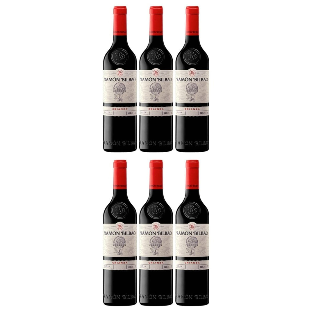 Bodegas Ramón Bilbao Crianza Rotwein trocken Spanien (6 x 0.75 l) - Versanel - 