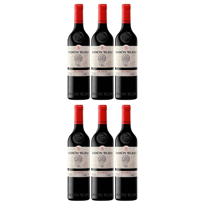Bodegas Ramón Bilbao Crianza Rotwein trocken Spanien (6 x 0.75 l) - Versanel - 