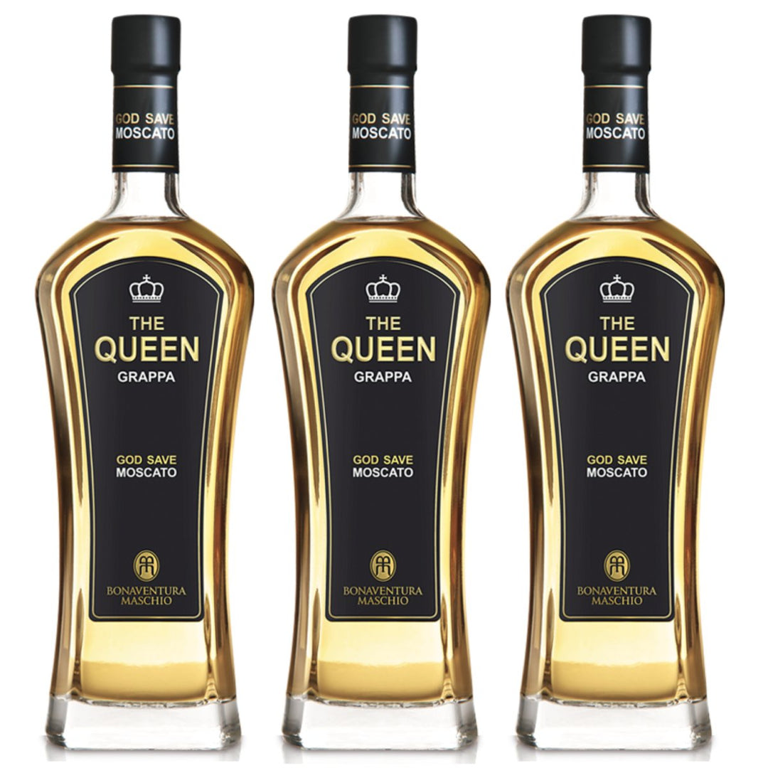 Bonaventura Maschio La grappa di Moscato - The Queen - God save Moscato Spirituose Italien(3 x 0,7l) - Versanel - 