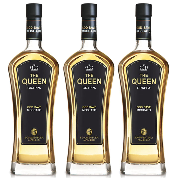 Bonaventura Maschio La grappa di Moscato - The Queen - God save Moscato Spirituose Italien(3 x 0,7l) - Versanel - 