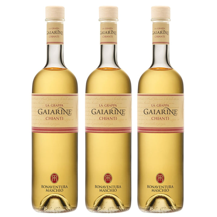 Bonaventura Maschio La Grappa Gaiarine Vitigno Unico Grappa Di Chianti Spirituose Italien(3 x 0,7l) - Versanel - 