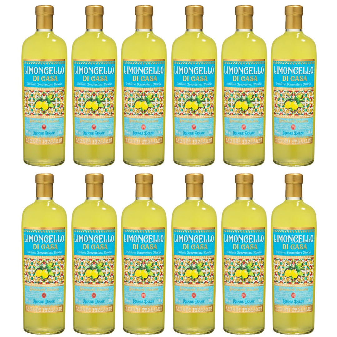 Bonaventura Maschio Liquori Dolci Limoncello di Casa Likör Italien(12 x 0,7l) - Versanel - 