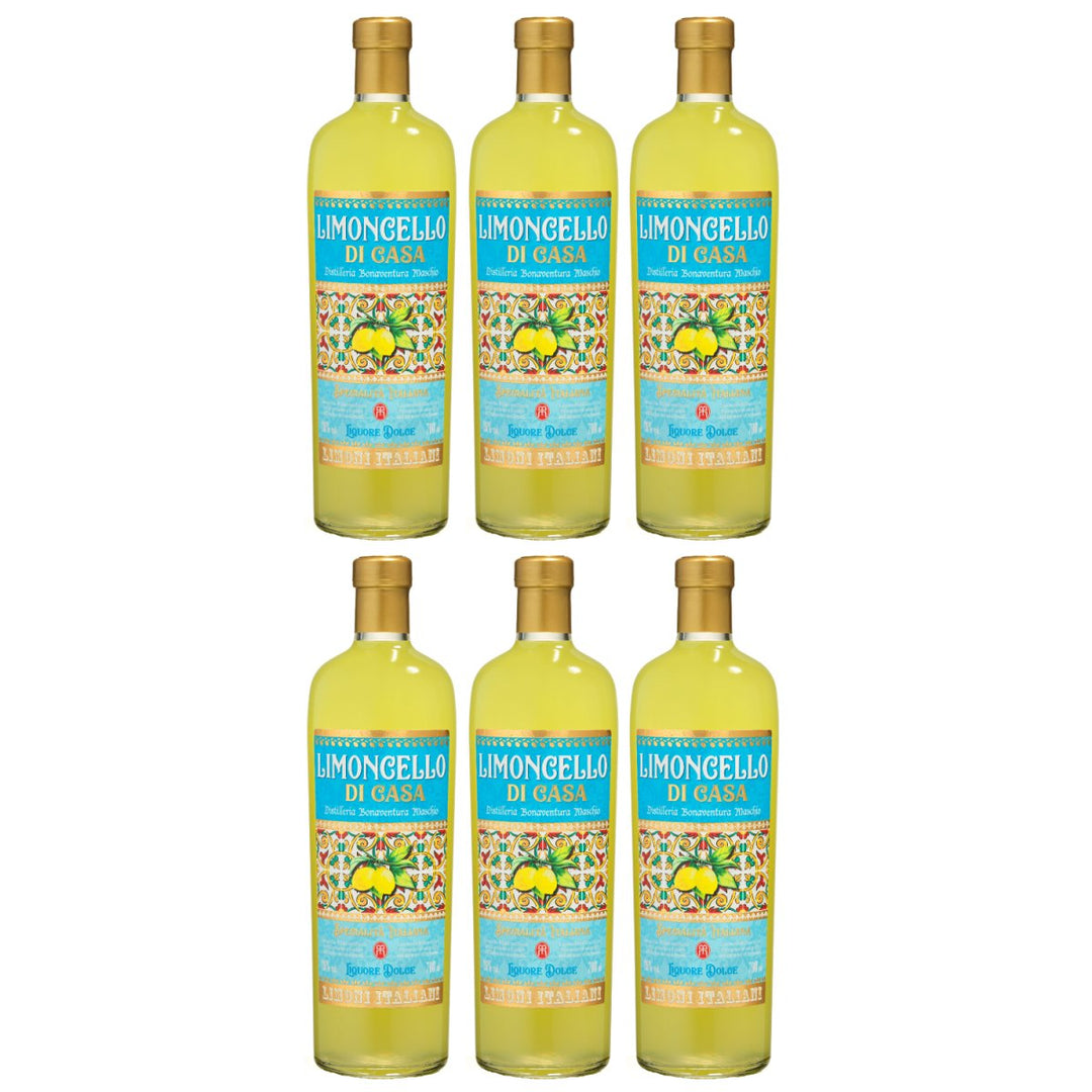 Bonaventura Maschio Liquori Dolci Limoncello di Casa Likör Italien(6 x 0,7l) - Versanel - 